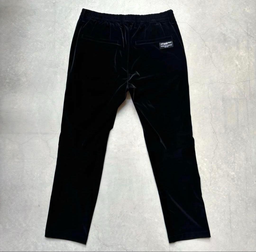 【美品】MASTER BUNNY EDITION サイドラインベルベットパンツ