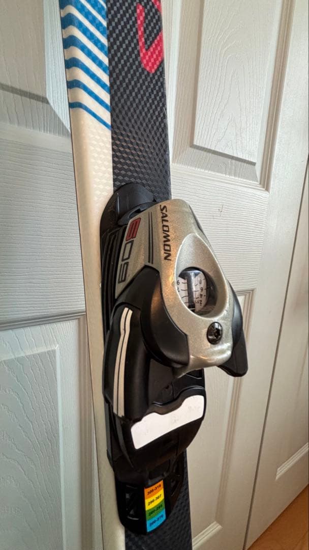 サロモンSALOMONスキー板（ビンディング・ポール）セット160cm メンズ