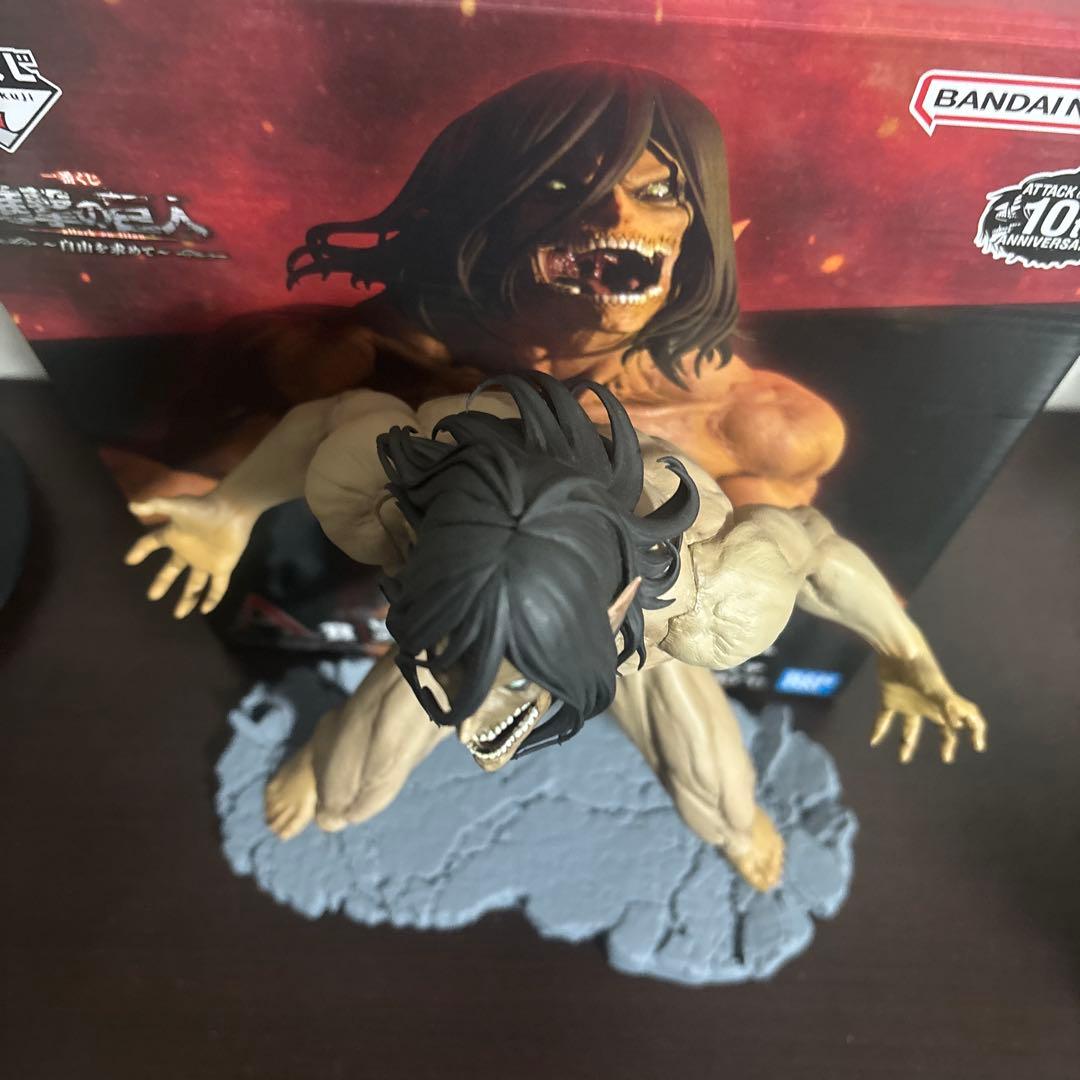 進撃の巨人 一番くじ A賞 エレン・イェーガー 巨人Ver. フィギュア