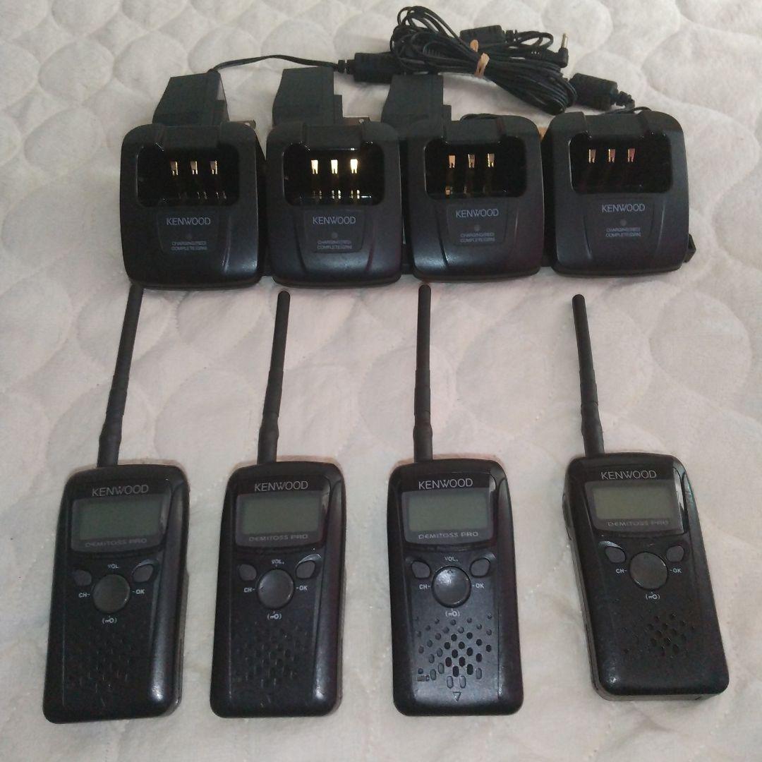 KENWOOD トランシーバー UBZ-BM20R 4台