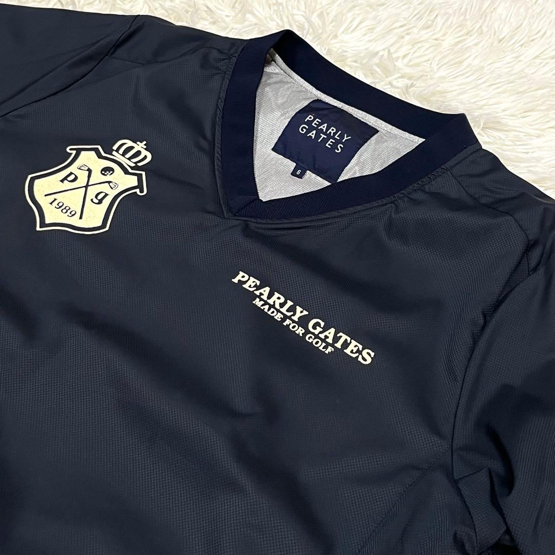 美品✨PEARLY GATES ジャケット 大きいサイズ6 ネイビー