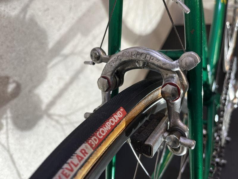 ZUNOW 24インチ クロモリ　カンパニョーロ　チューブラータイヤ　グリーン