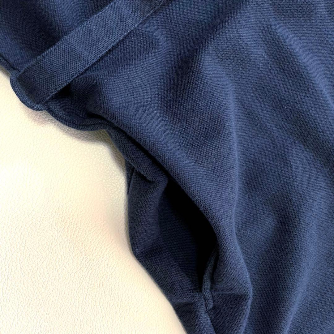 6167◆マークアンドロナ　ノースリーブワンピース　ベルト付き　ゴールド