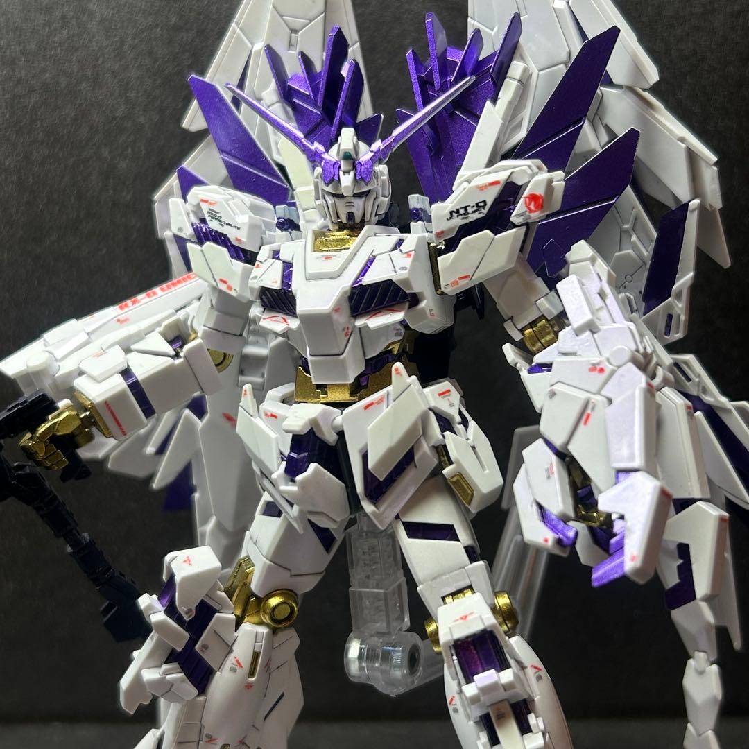 HG ユニコーンガンダム ペルフェクティビリティ　全塗装　完成品