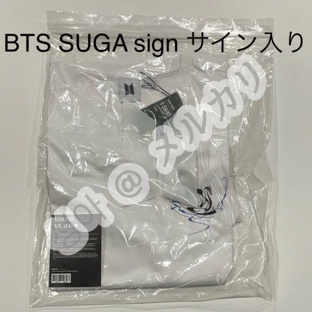 BTS jpfc merch サイン入り t-shirt suga 新品未開封