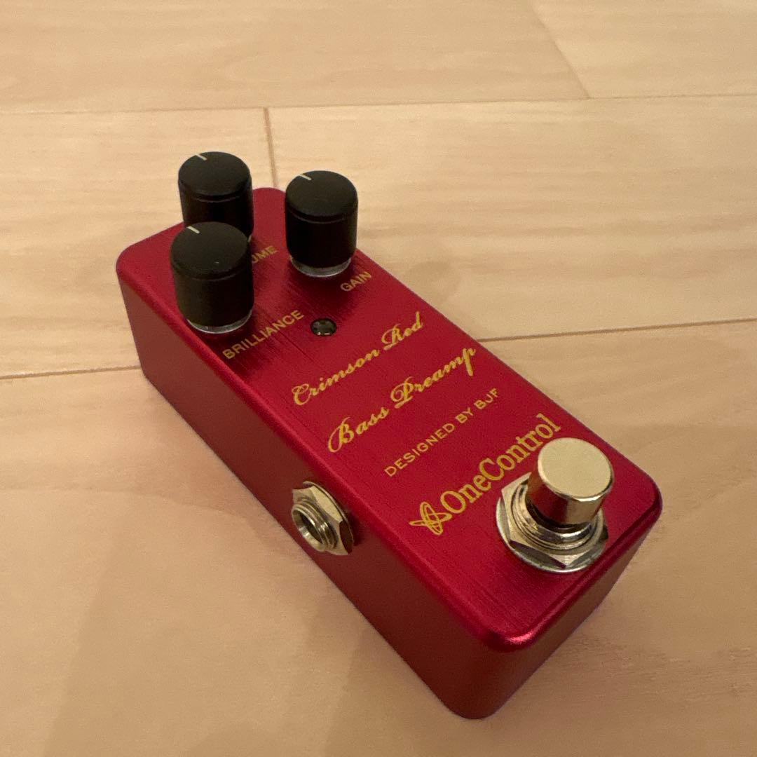 【美品】One Control Crimson Red Bass Preamp
