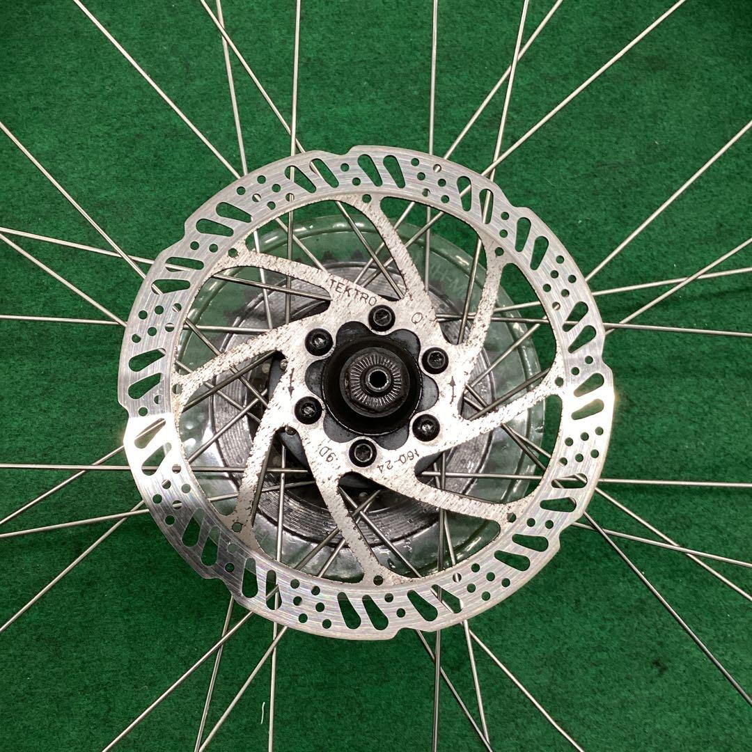 アルミリム　後輪 27.5x2.10 タイヤ 外装8段 ディスク 27.5インチ