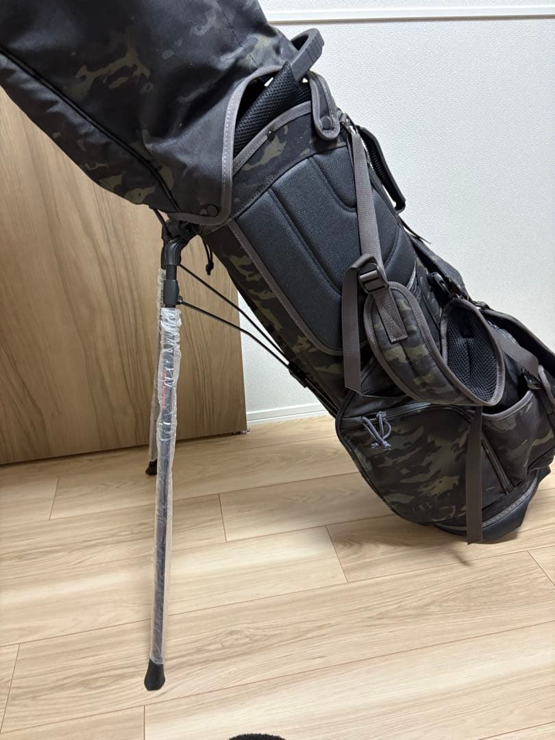 ブリーフィング　ブラックカモ　 キャディバッグ　未使用級