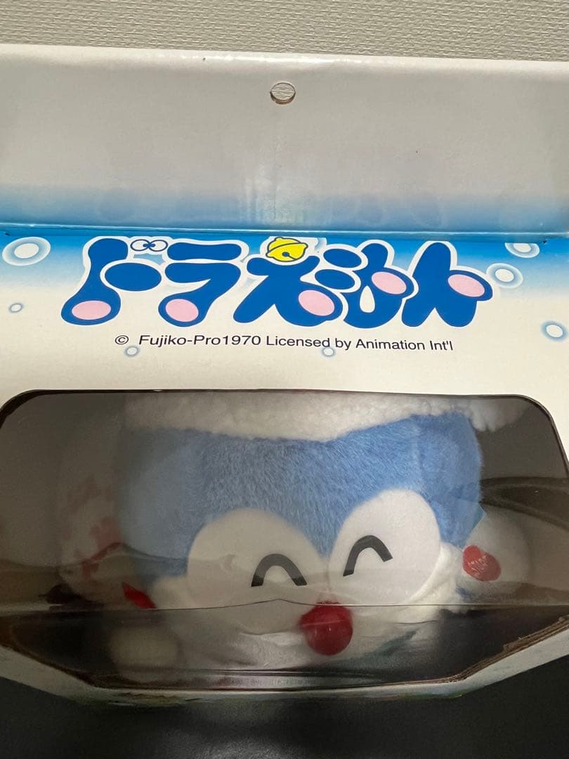 ドラえもん　クリスマス　サンタ　ぬいぐるみ　メロディ付き　希少