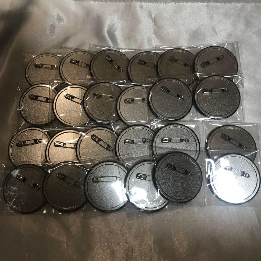 ヒロアカ 荼毘 缶バッジ 24個 セット ステンドグラス風