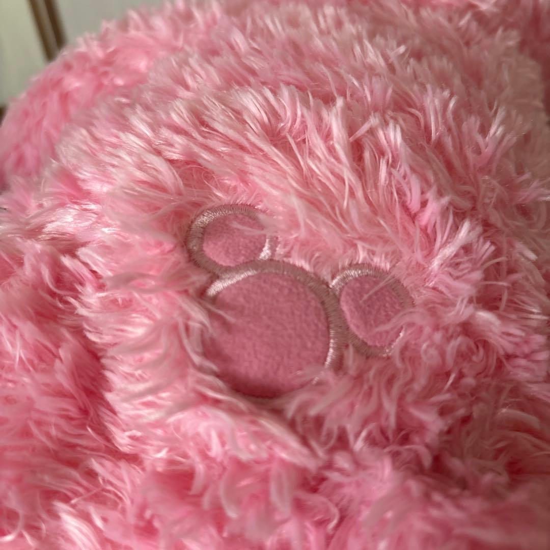 ダッフィー　WDW ぬいぐるみ　ピンク　ぽぽちゃん