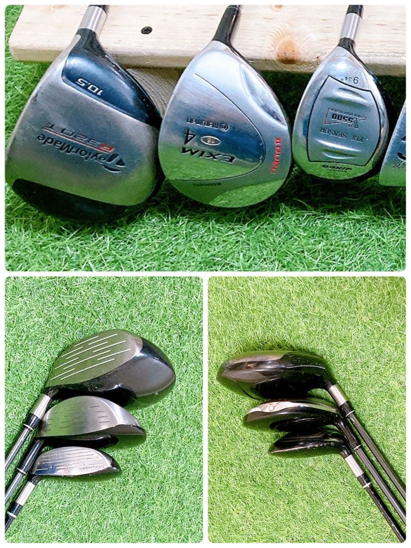 L12 テーラーメイド　初心者オススメ　ゴルフクラブ　メンズセット　右利き13本