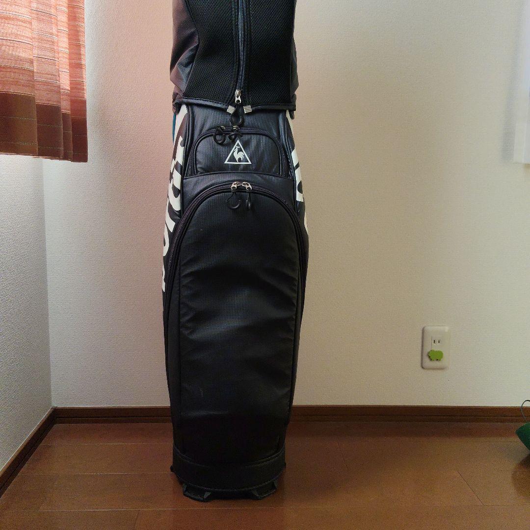 le coq sportif キャディバッグ 1982 青黒