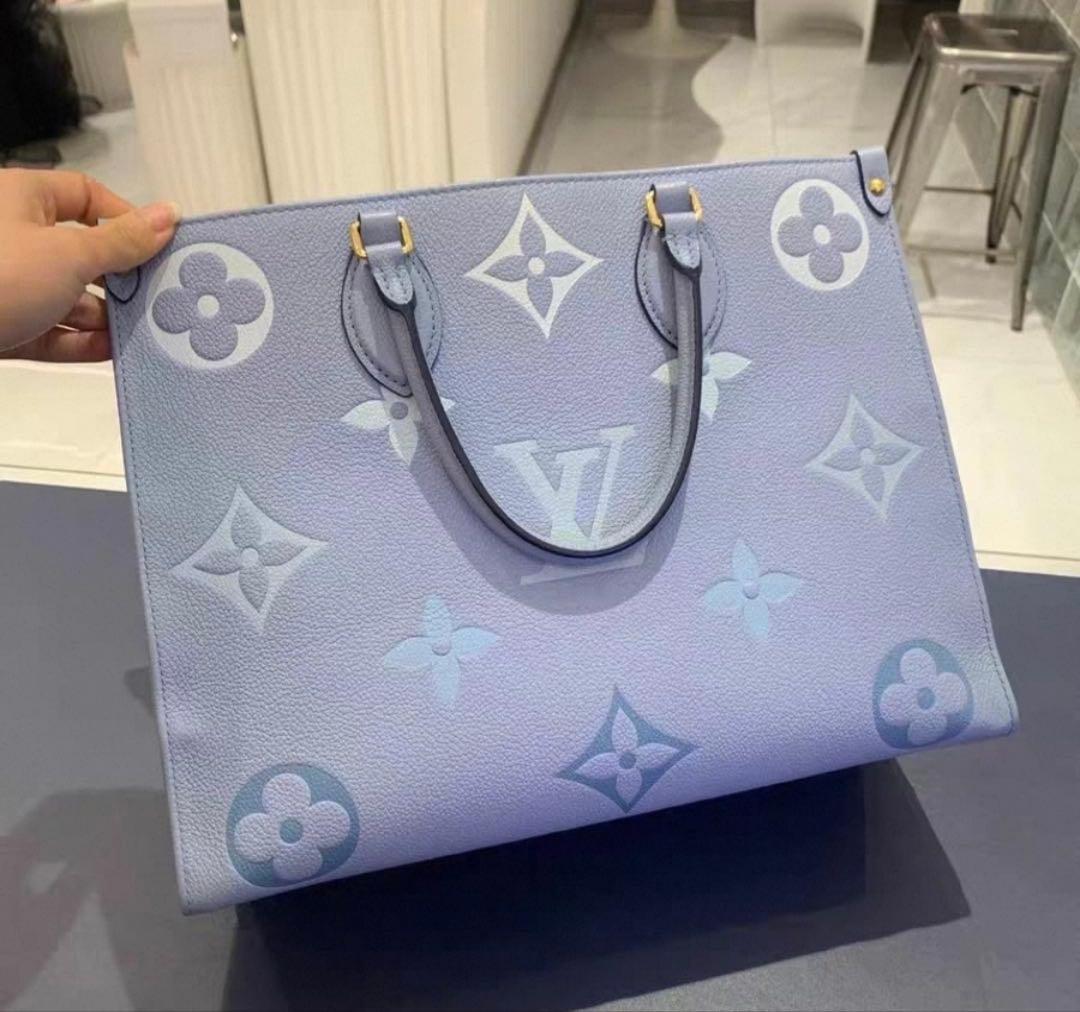 モノグラム ライトブルー ハンドバッグ 新品未使用