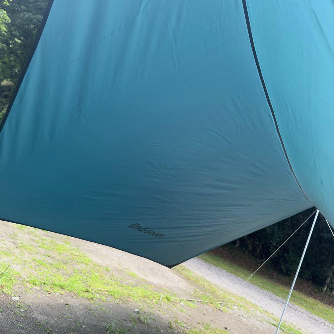 美品モンベル　Mini Tarp HX ポール2本セット　ダークグリーン
