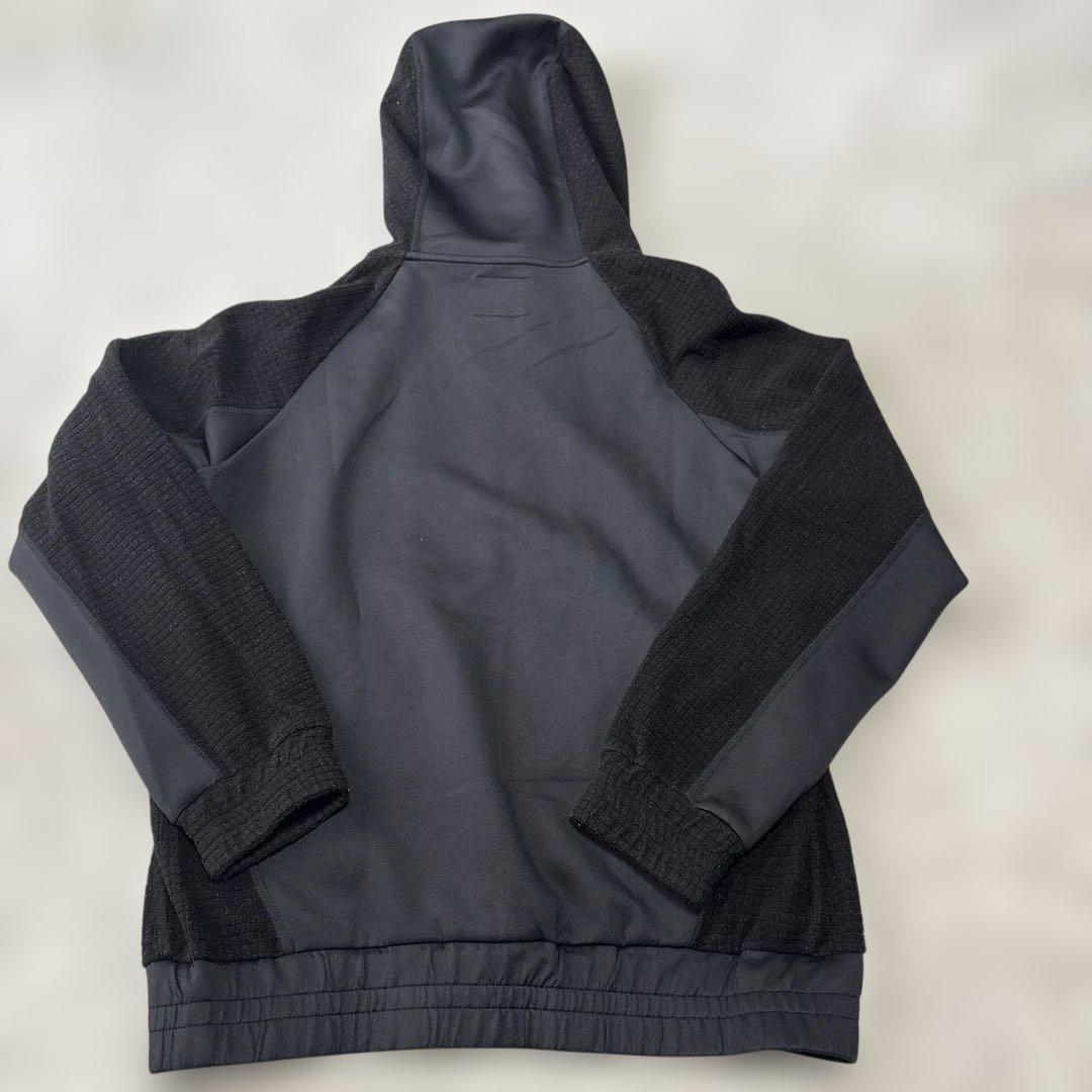 【Admiral 】アドミラル フード付きジャージ 冬用 ブラック 上下セットL