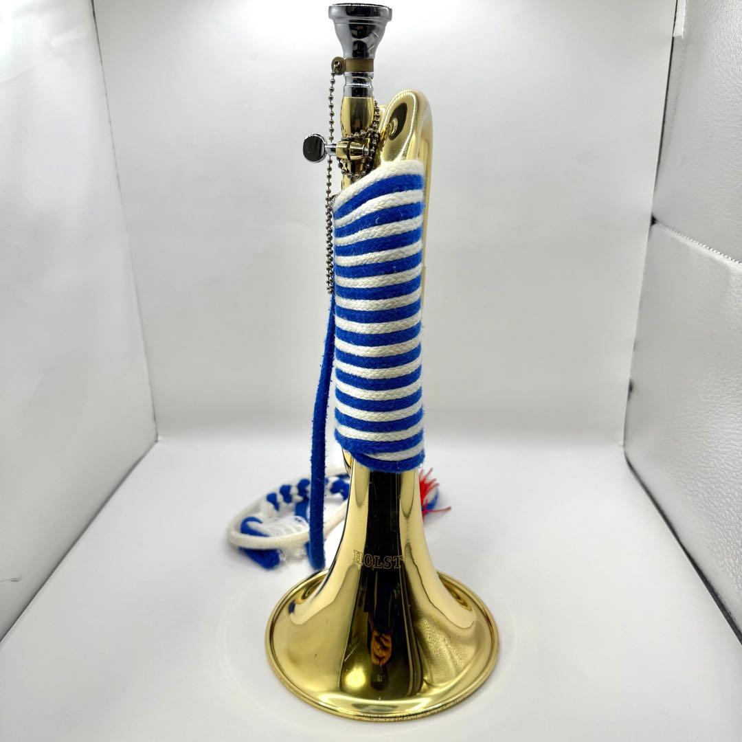 HOLST ホルスト 浜松まつりラッパ 信号ラッパ 3つ巻き ゴールド 金3連