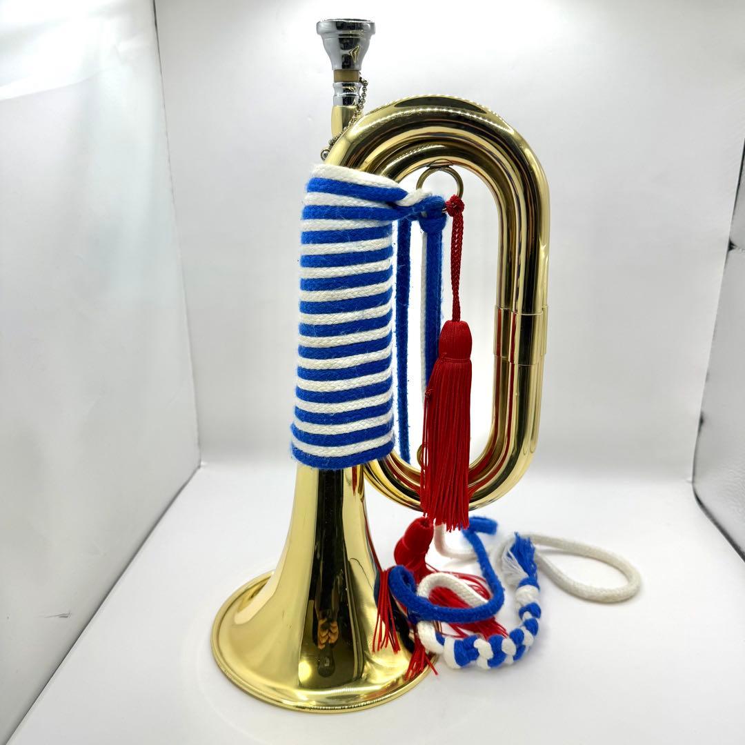 HOLST ホルスト 浜松まつりラッパ 信号ラッパ 3つ巻き ゴールド 金3連