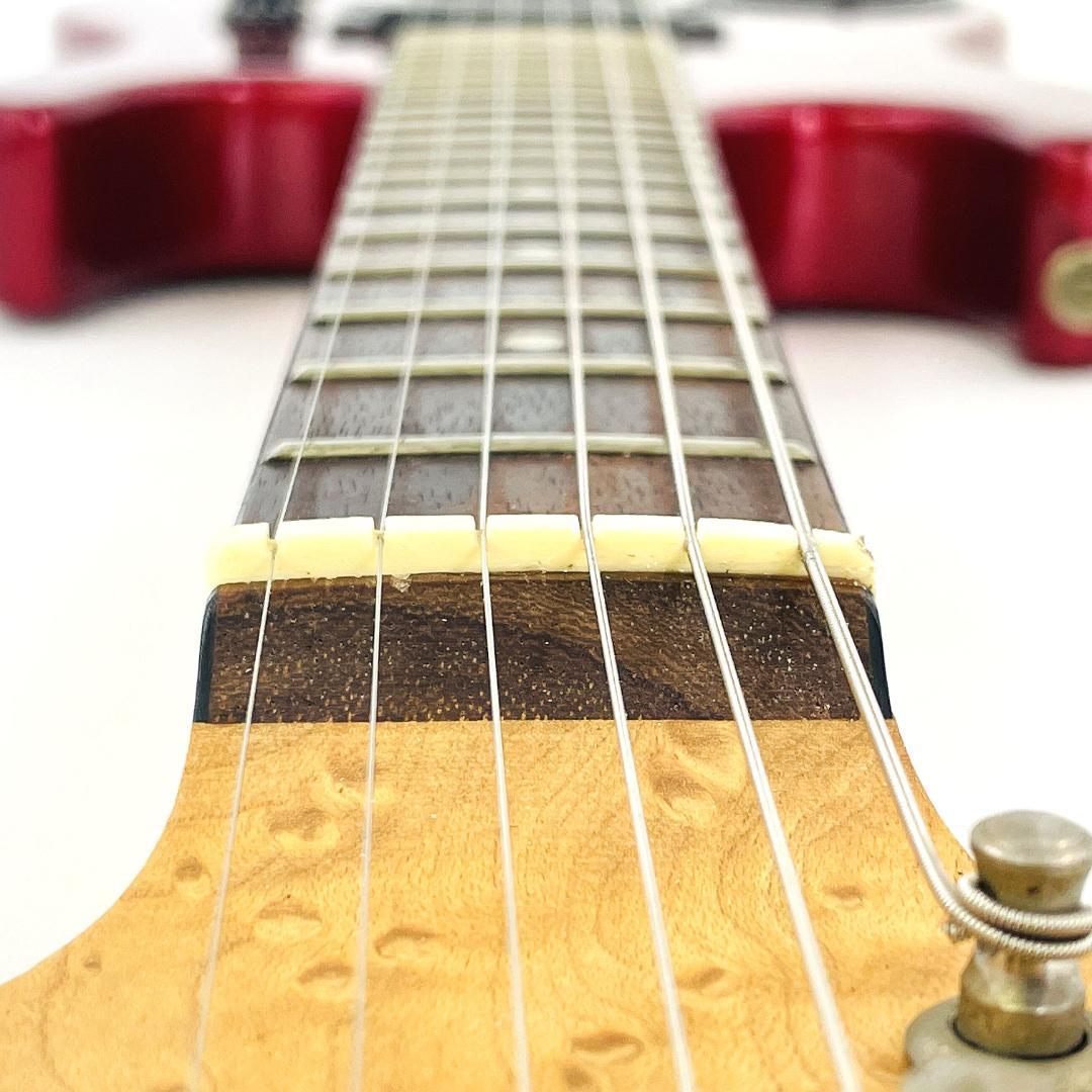 michael アンプ内蔵 ミニエレキギター スピーカー搭載【整備品】