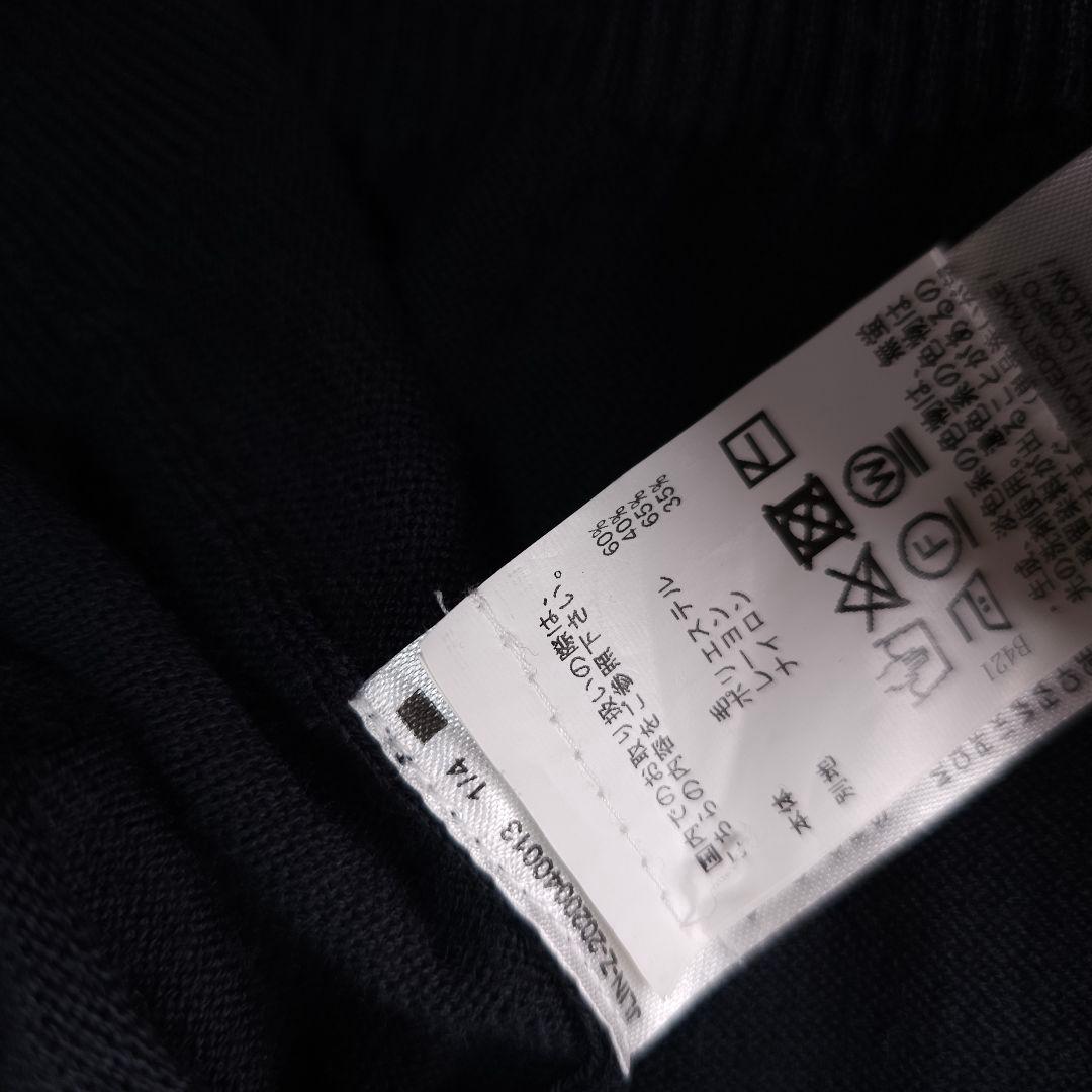 【ジェイリンドバーグ】ブリッジライン モックネック 長袖ニットセーター L