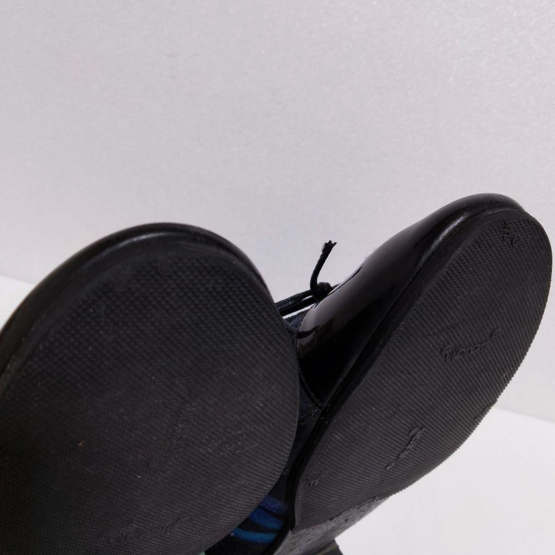 【CHANEL】シャネル フラットシューズ 総柄 ココマーク 34 1/2