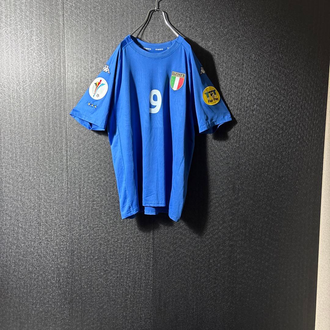 【★F・インザーギ】 カッパ イタリア代表 サッカー ユニフォーム XL 9番