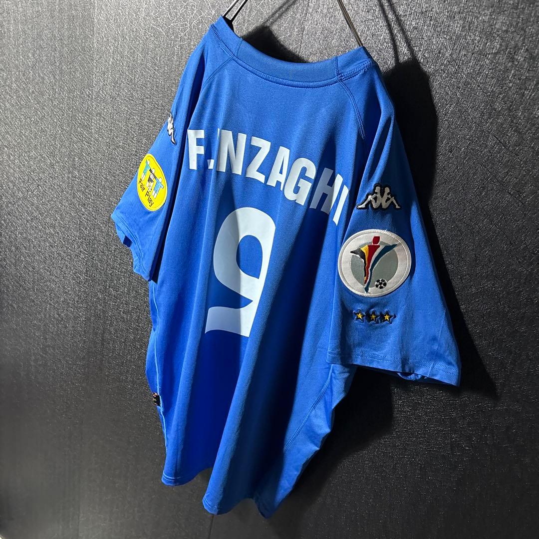 【★F・インザーギ】 カッパ イタリア代表 サッカー ユニフォーム XL 9番