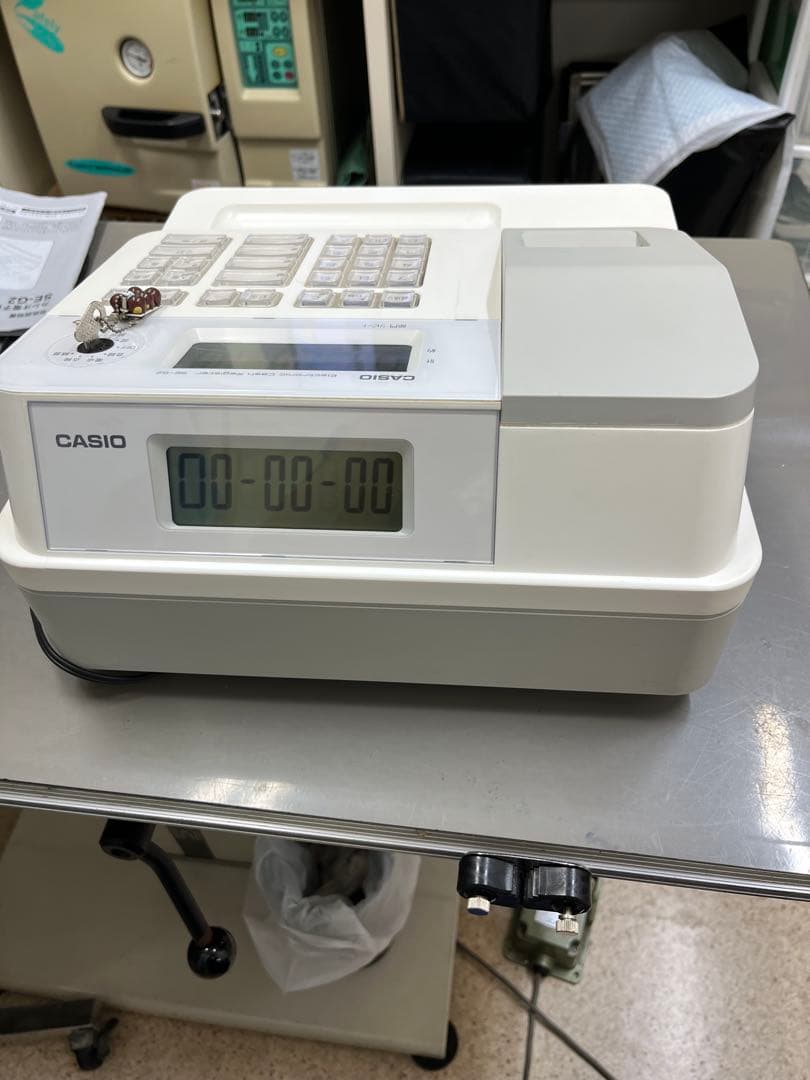 CASIO SE-G2 ホワイト レジスタ 取扱説明書付き