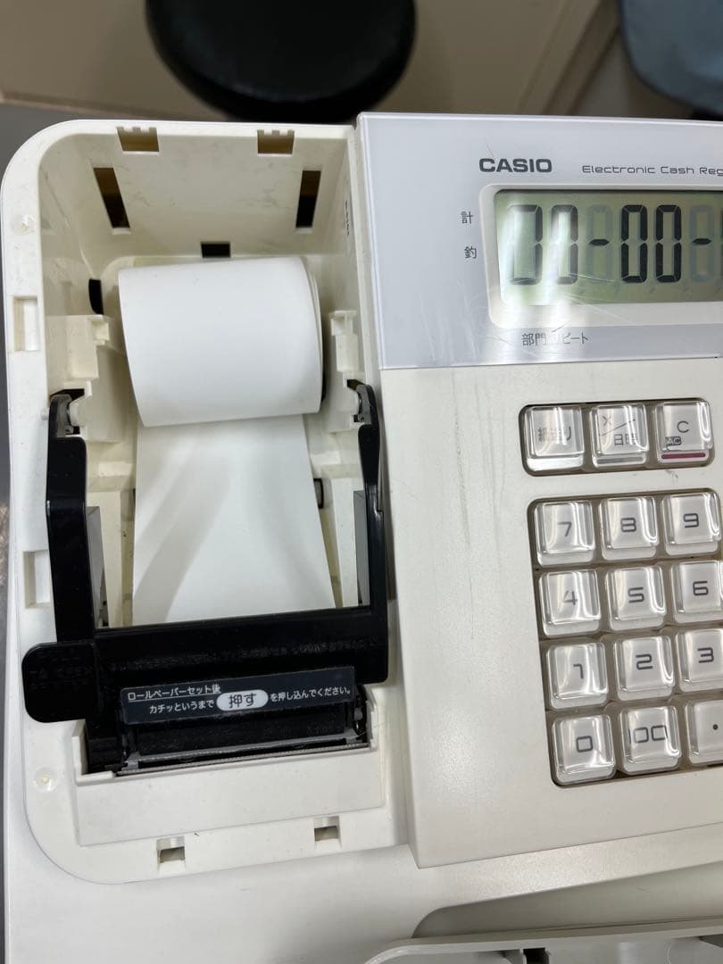 CASIO SE-G2 ホワイト レジスタ 取扱説明書付き