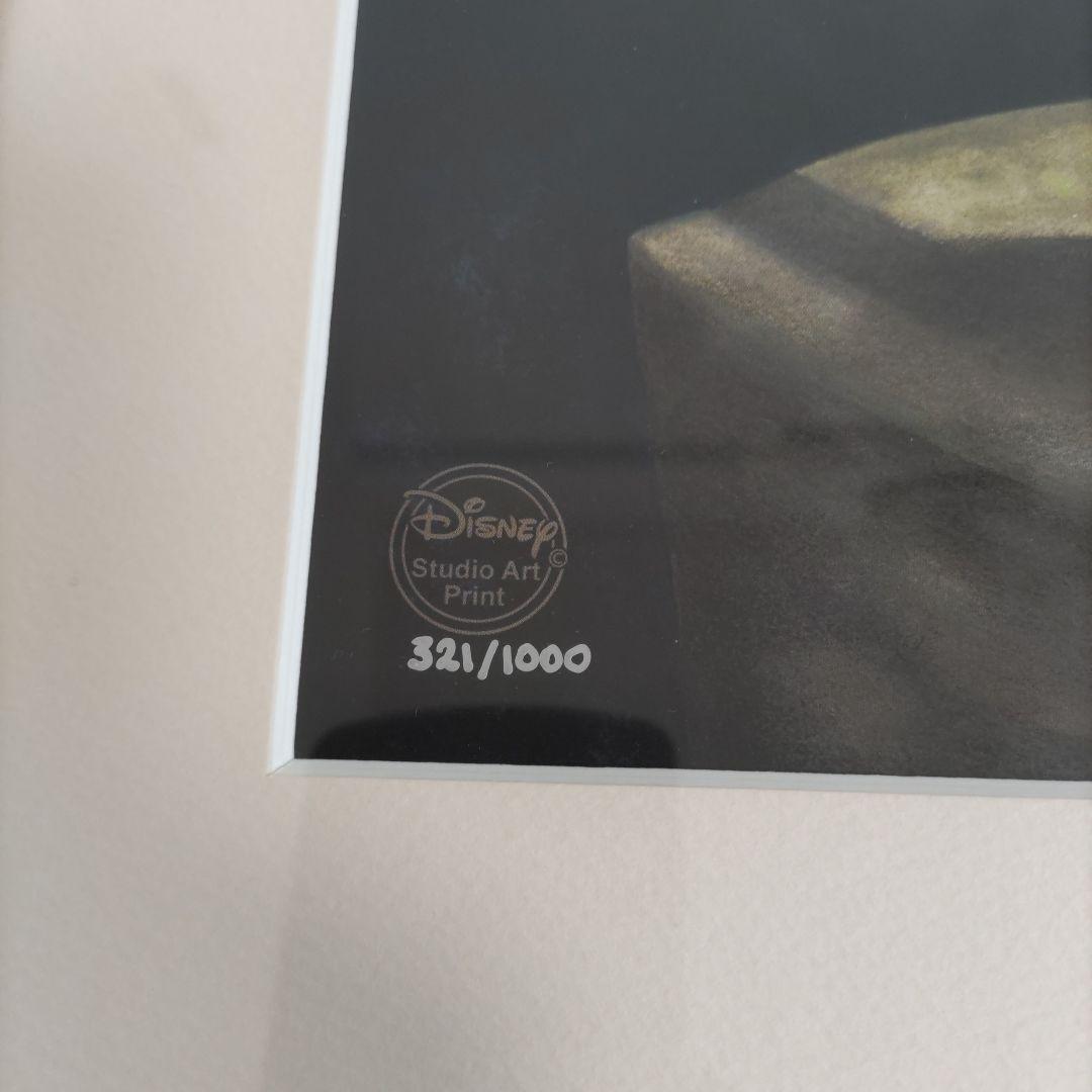 ミッキーマウス　スタジオ　アート　絵画　 限定版321/1000