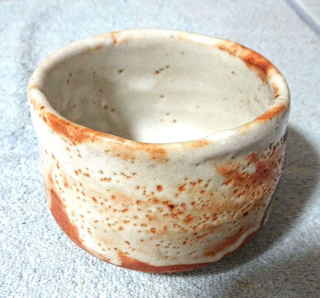 絵志野抹茶茶碗