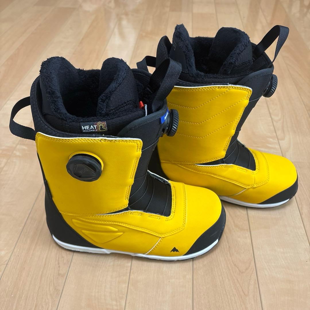 バートン　スノーボードブーツ　ルーラー ボア ワイド ゴールデンロッド