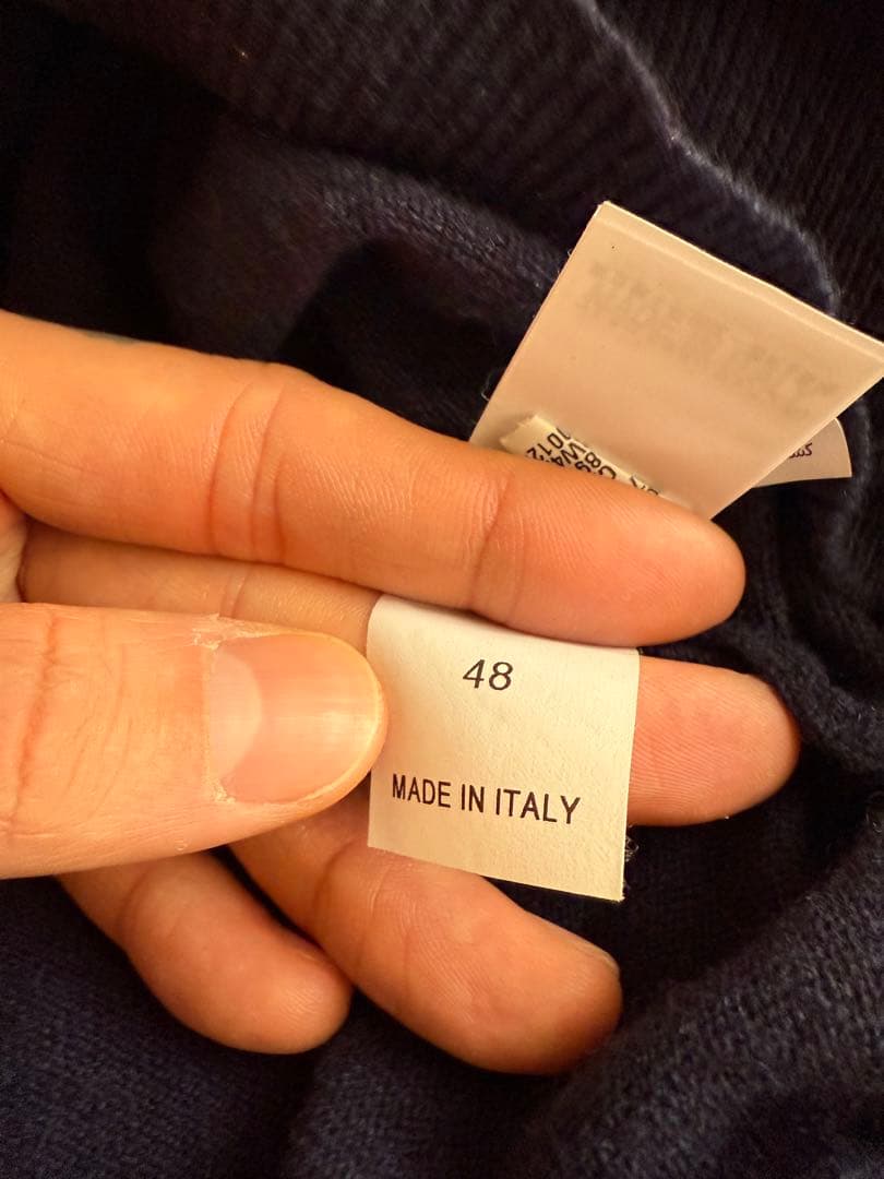 BRUNELLO CUCINELLI カシミヤ ジップアップセーター