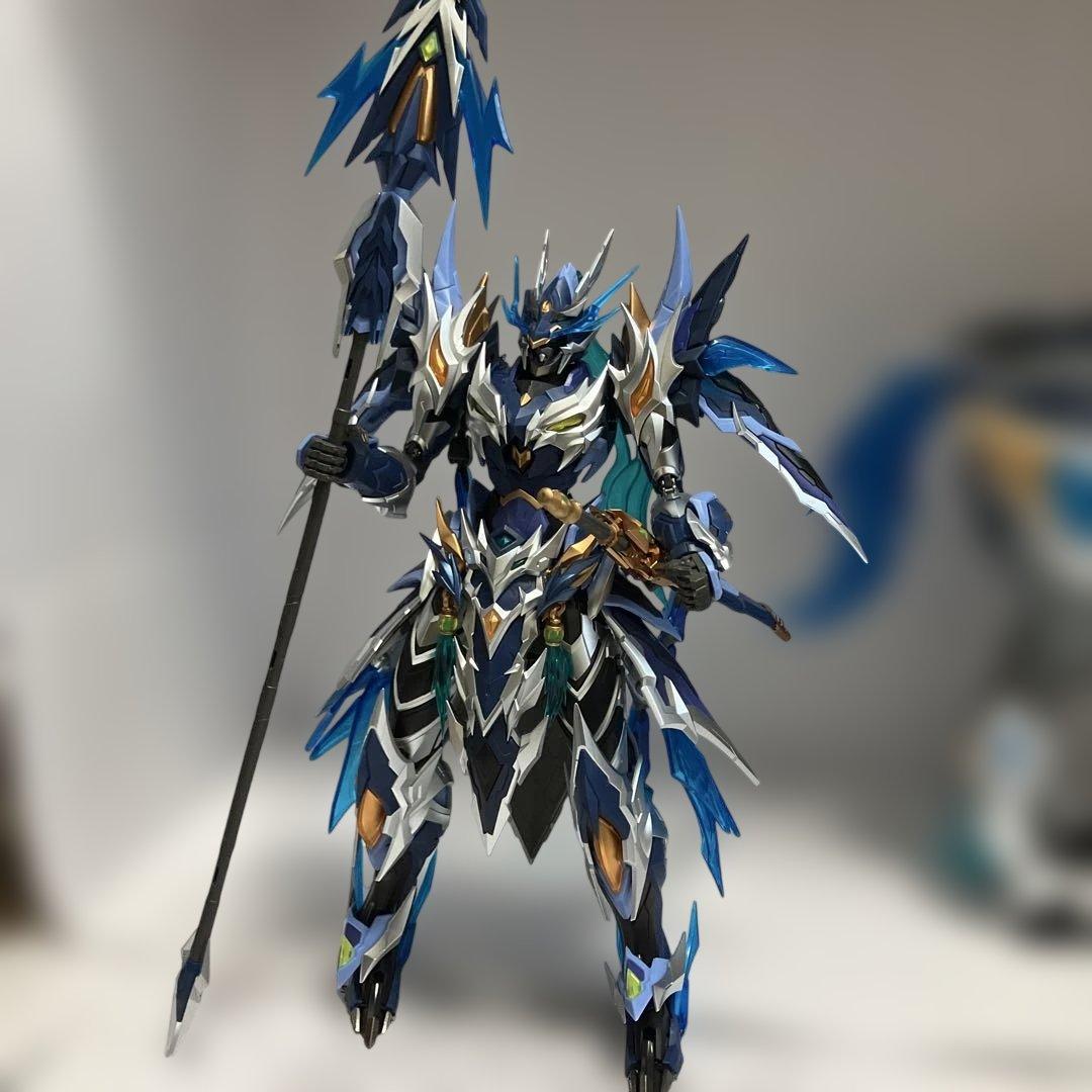 『星甲魂将伝』MNP XH05 天佑星 龍胆虎将 趙雲 玉蘭白龍駒⭐︎完成品