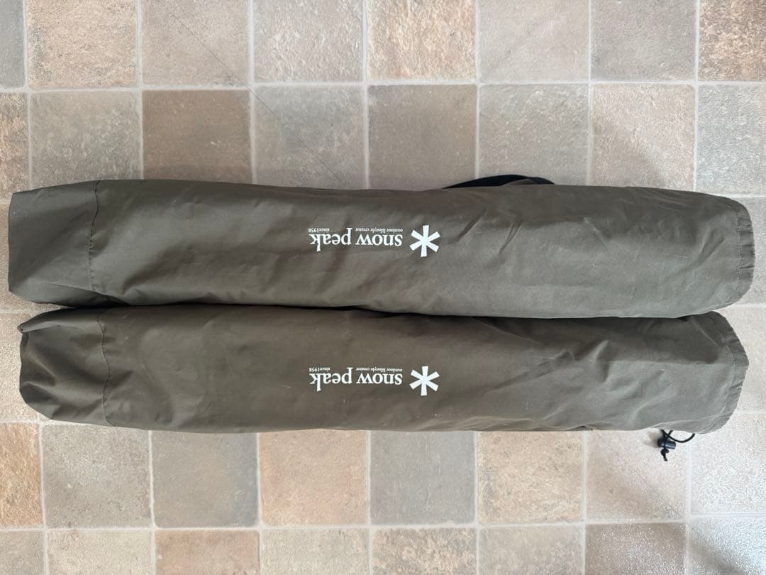 【asura】スノーピーク（ peak）　ローチェア30 カーキ①