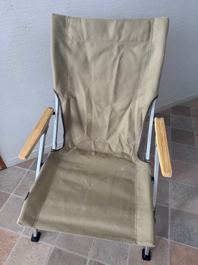 【asura】スノーピーク（ peak）　ローチェア30 カーキ①