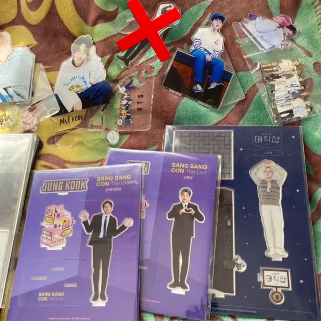 BTS アクリルスタンド　ジミン　テテ　ジョングク　アクスタ