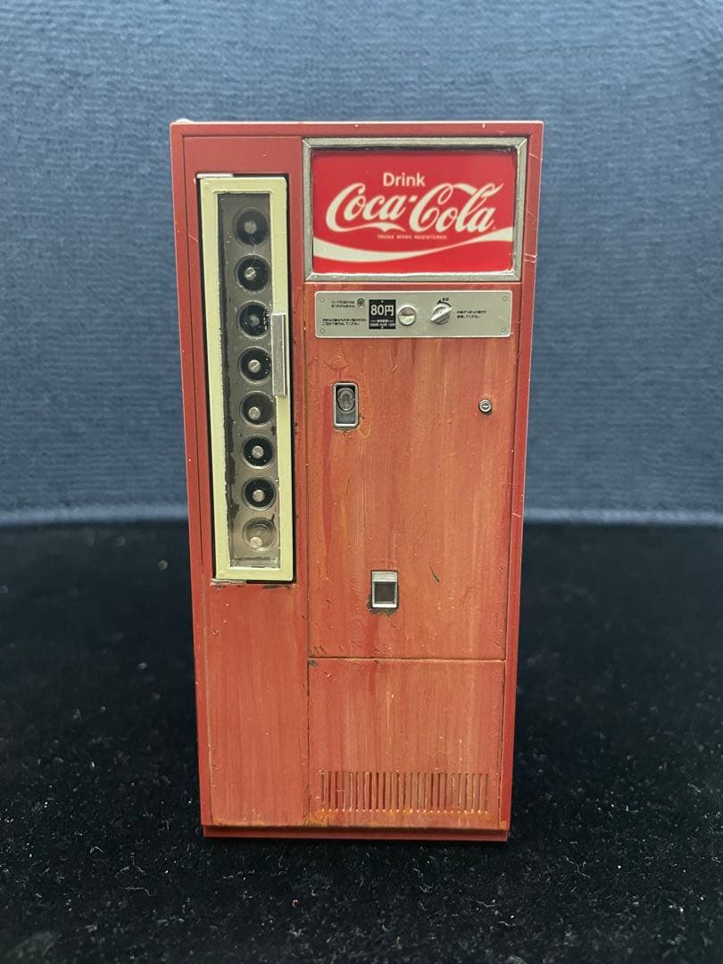 1/12スケール 瓶ジュース 　コーラ　レトロ自販機 　完成品