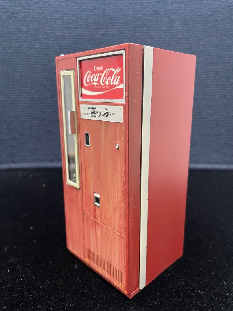 1/12スケール 瓶ジュース 　コーラ　レトロ自販機 　完成品