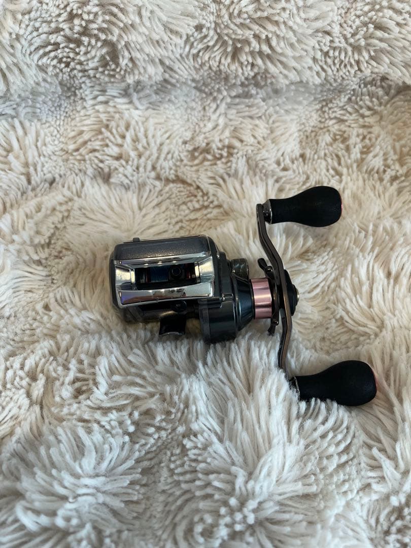 左巻き　カウンター付きリールセット【紅牙 ICS 103 MAX DLC】