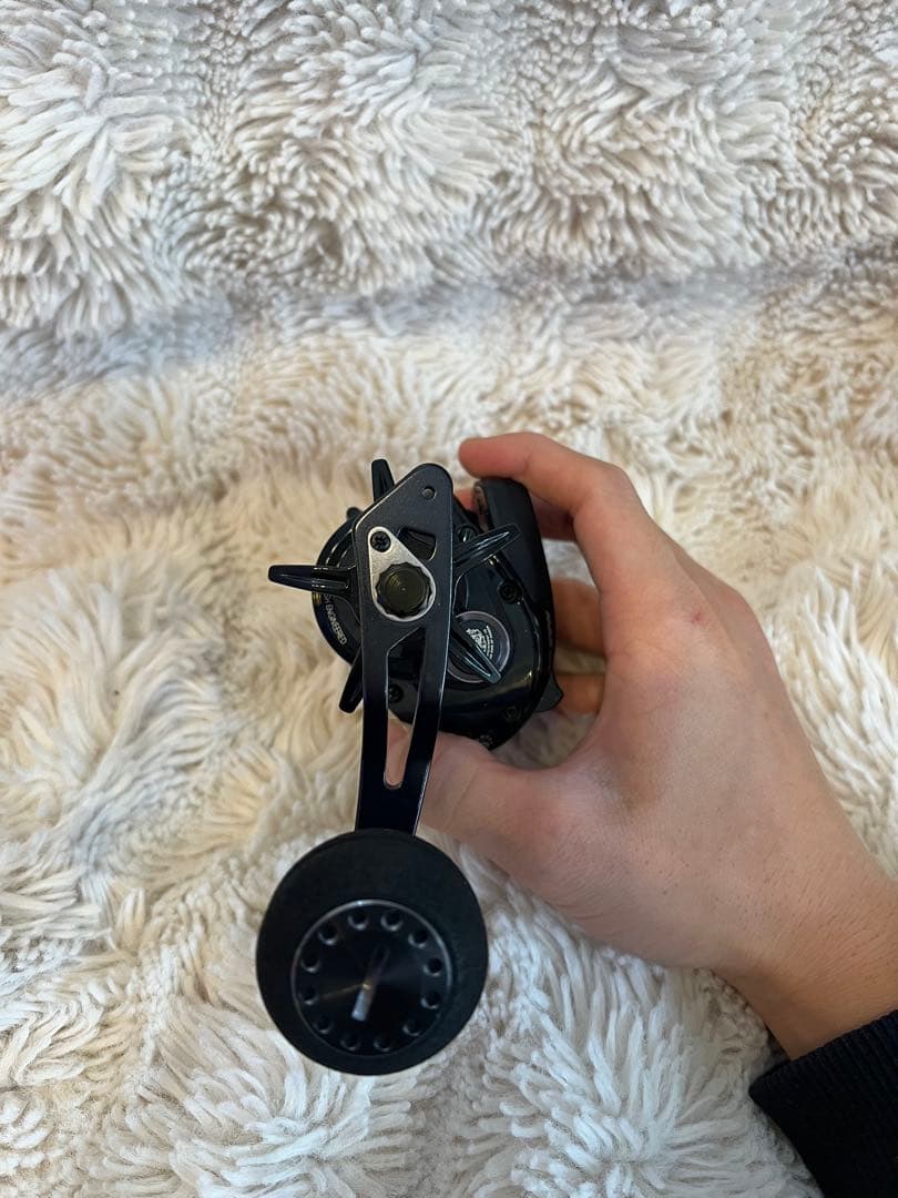 左巻き　カウンター付きリールセット【紅牙 ICS 103 MAX DLC】