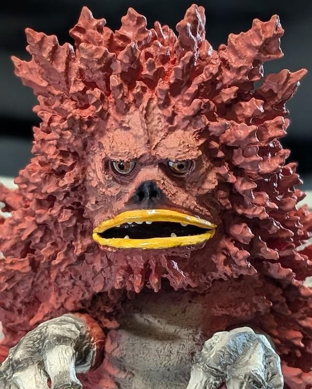 ガラモン「ウルトラＱ」登場怪獣（エクスプラス）ダム台座付ポリストーン フィギュア