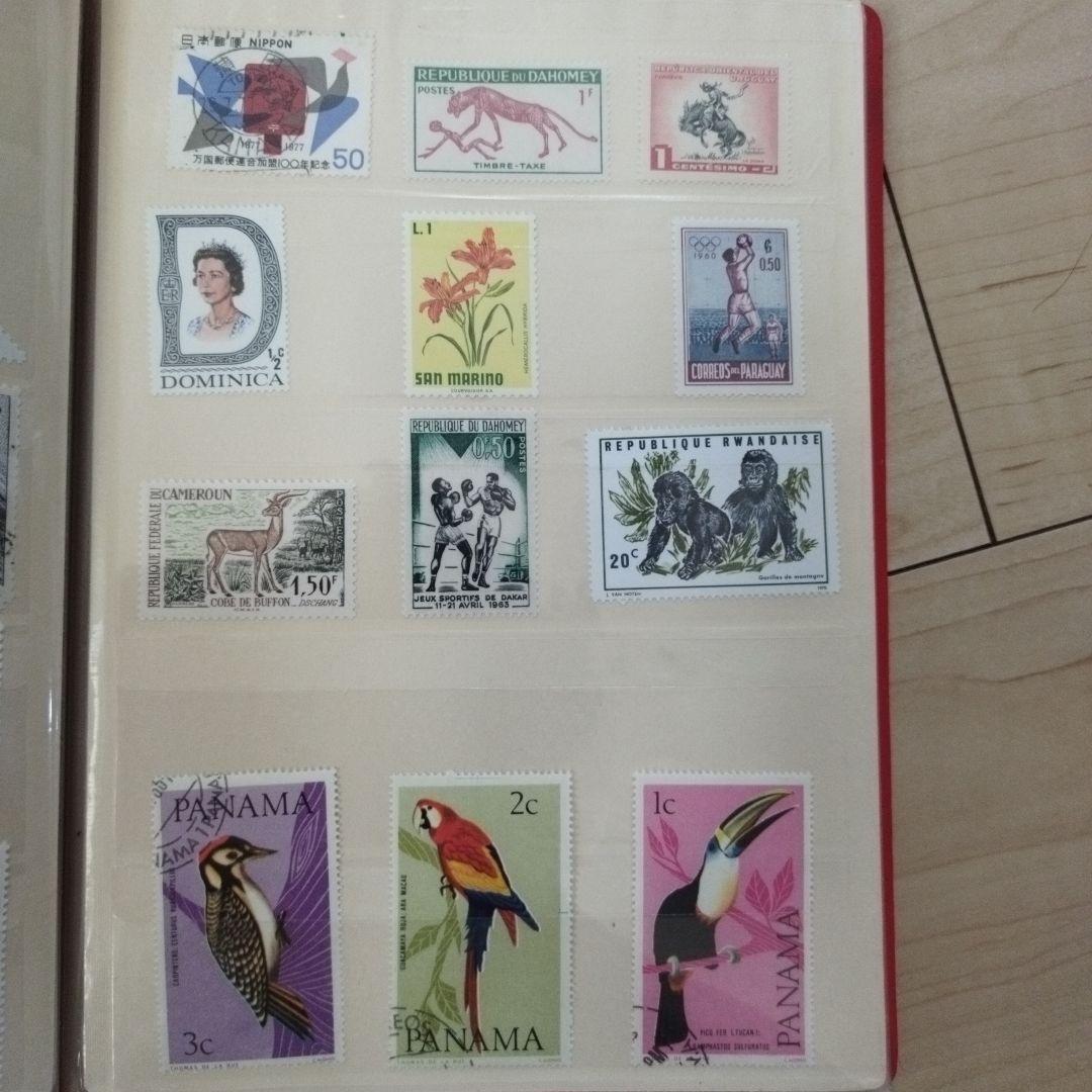 【当時物】現品限り　昭和レトロ　使用済切手　レア　希少　海外　200枚セット