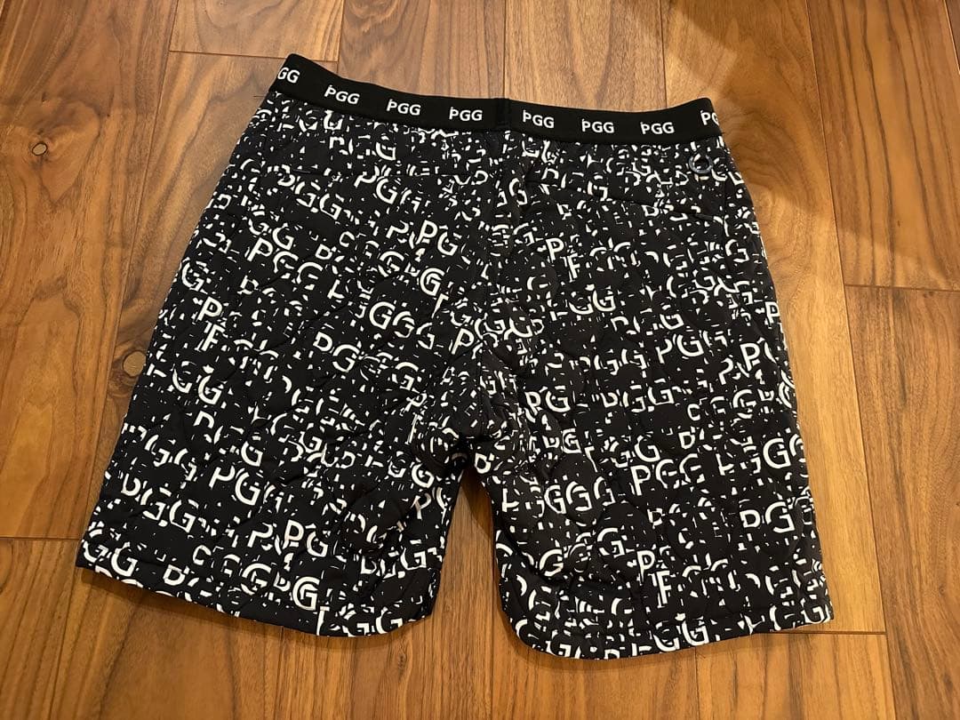 パーリーゲイツ　PGG キルティング　ハーフパンツ　中綿　メンズ　サイズ４