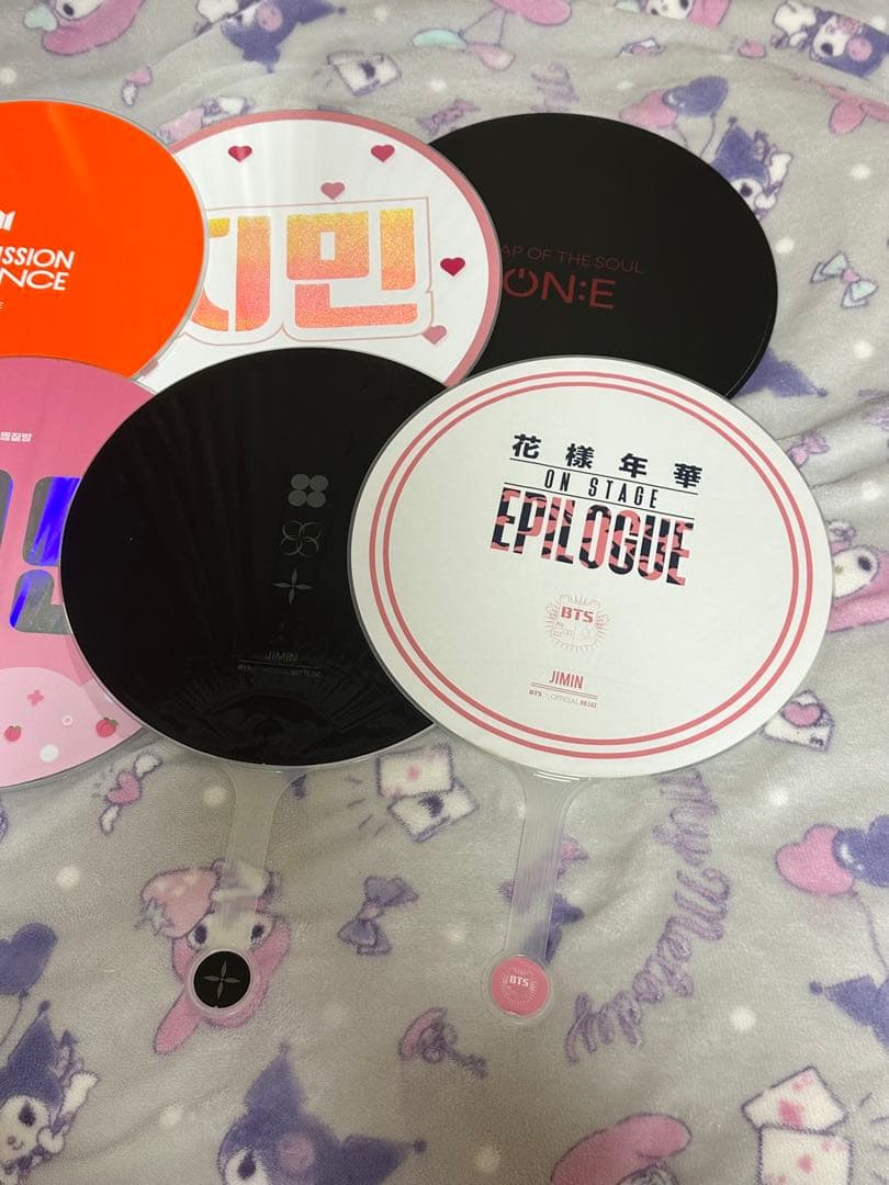 BTS ジミン うちわ・カップホルダー・トレカまとめ売り