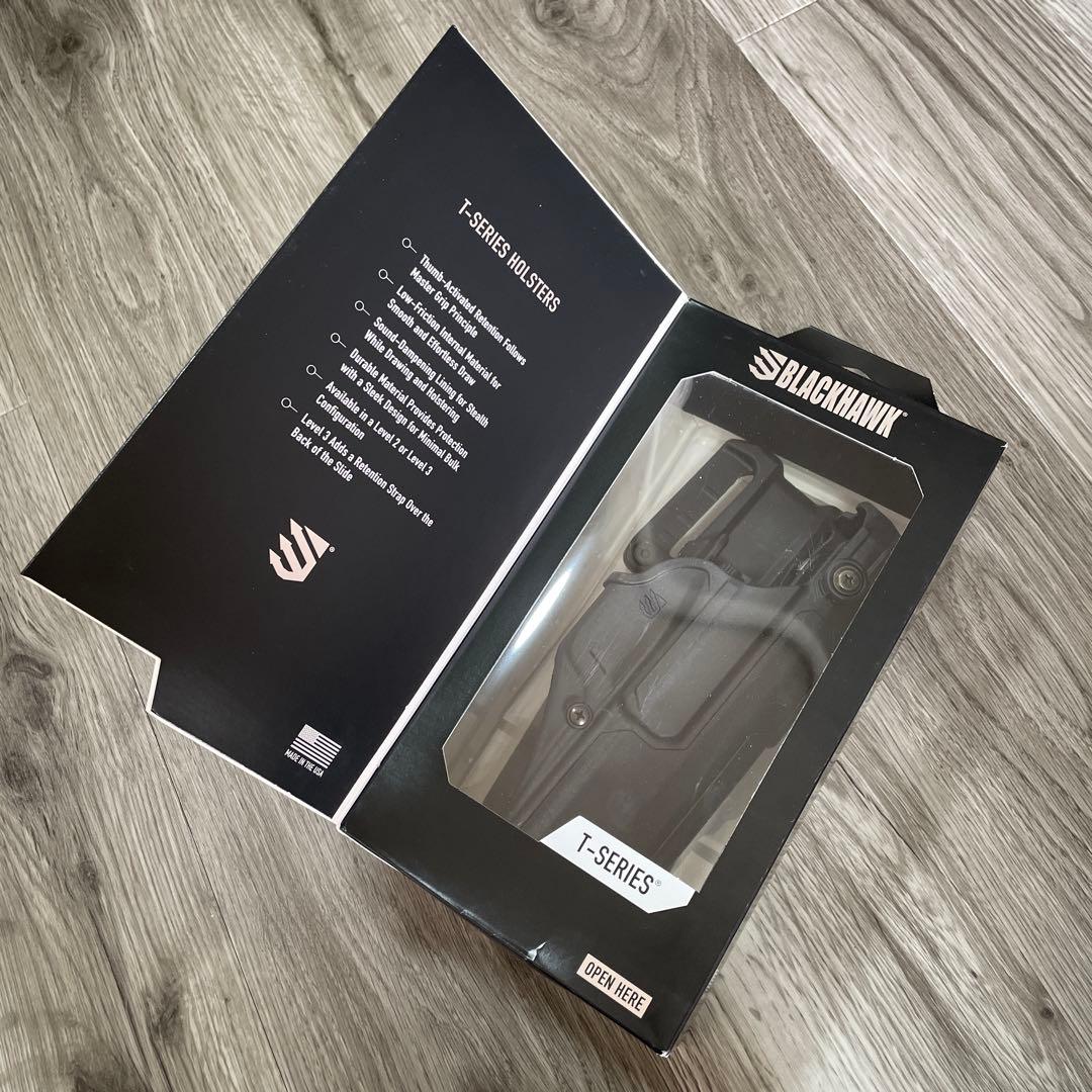 実物 BLACKHAWK ホルスター P320 SIG 東京マルイ