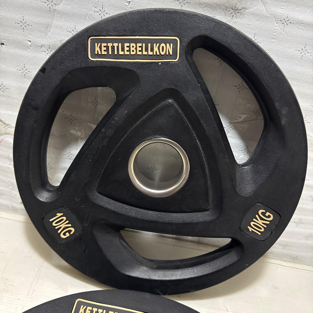 KETTLEBELLKON オリンピックプレート10KGx2枚