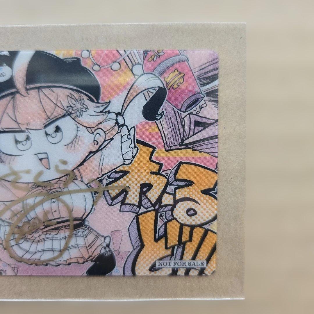 flower rhapsody さくらみこ 直筆サイン クリアカード