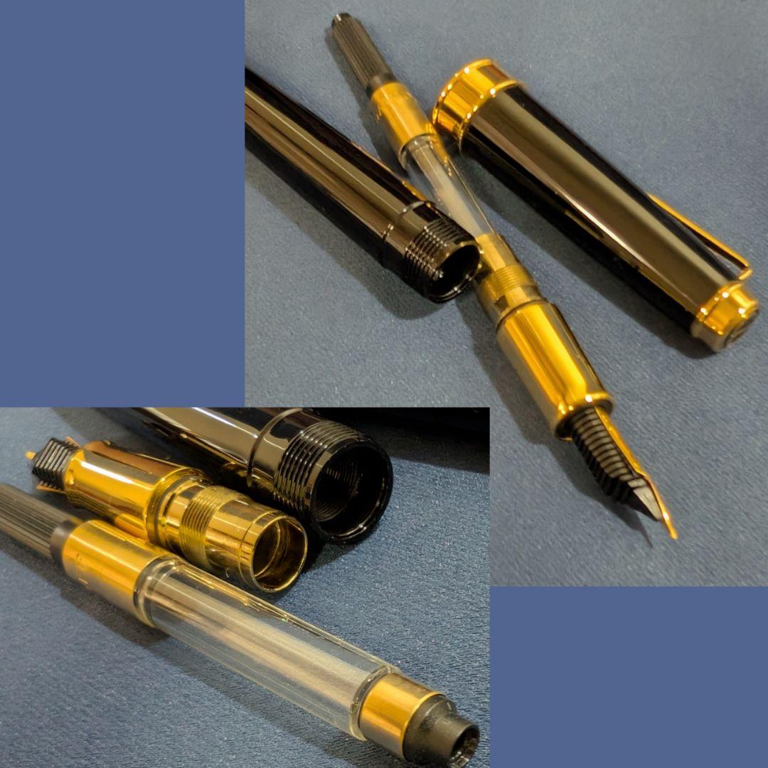 DAVIDOFF ダビドフ ヴェリィ ヅィーノ レジン 万年筆　ペン先18金