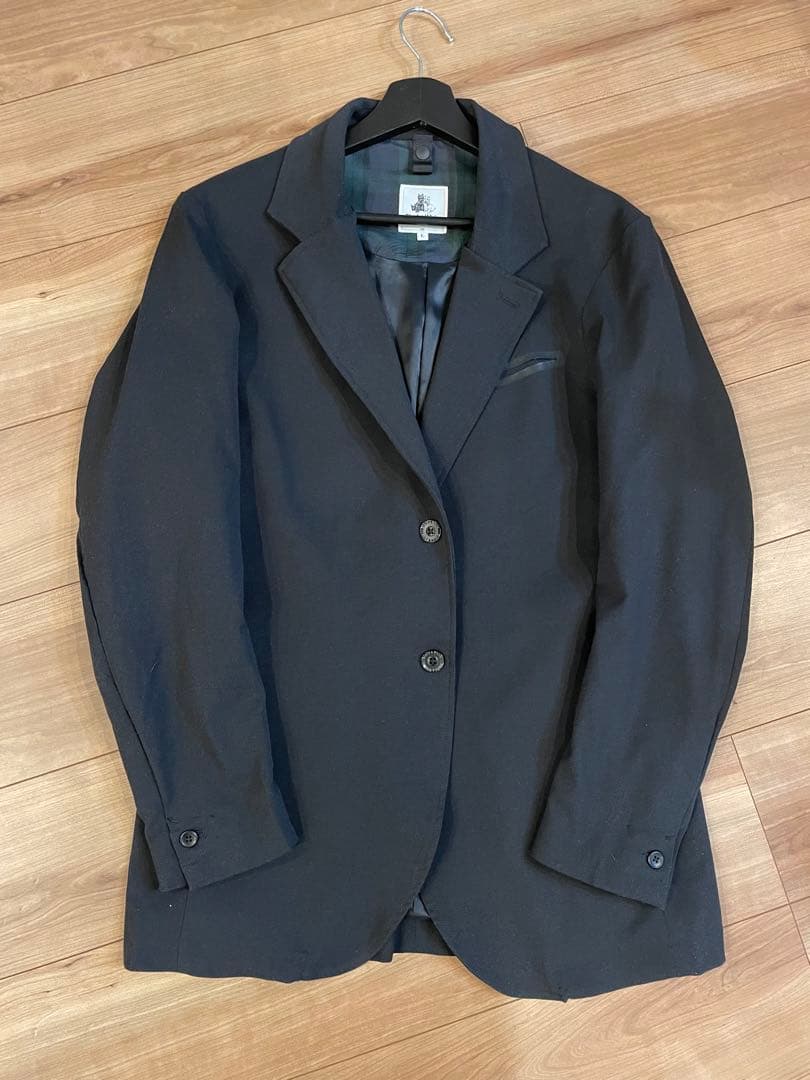 【ほぼ新品】Black&White ゴルフ ジャケット 黒 Lサイズ